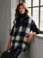 MELISANDE | PLAID JACQUARD VEST