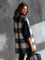 MELISANDE | PLAID JACQUARD VEST