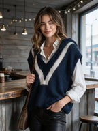 ORSOLA | HOODED COLOURBLOCK VEST