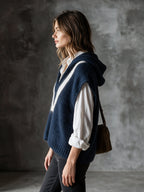 ORSOLA | HOODED COLOURBLOCK VEST