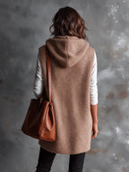 APOLLINE | HOODED TOGGLE VEST