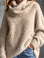 IMELDA | OATMEAL COWL SWEATER