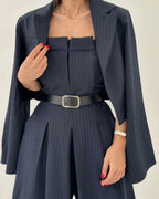 Cyravine - Women's Bustier and Jacket Set - Elegant and Trendy Style