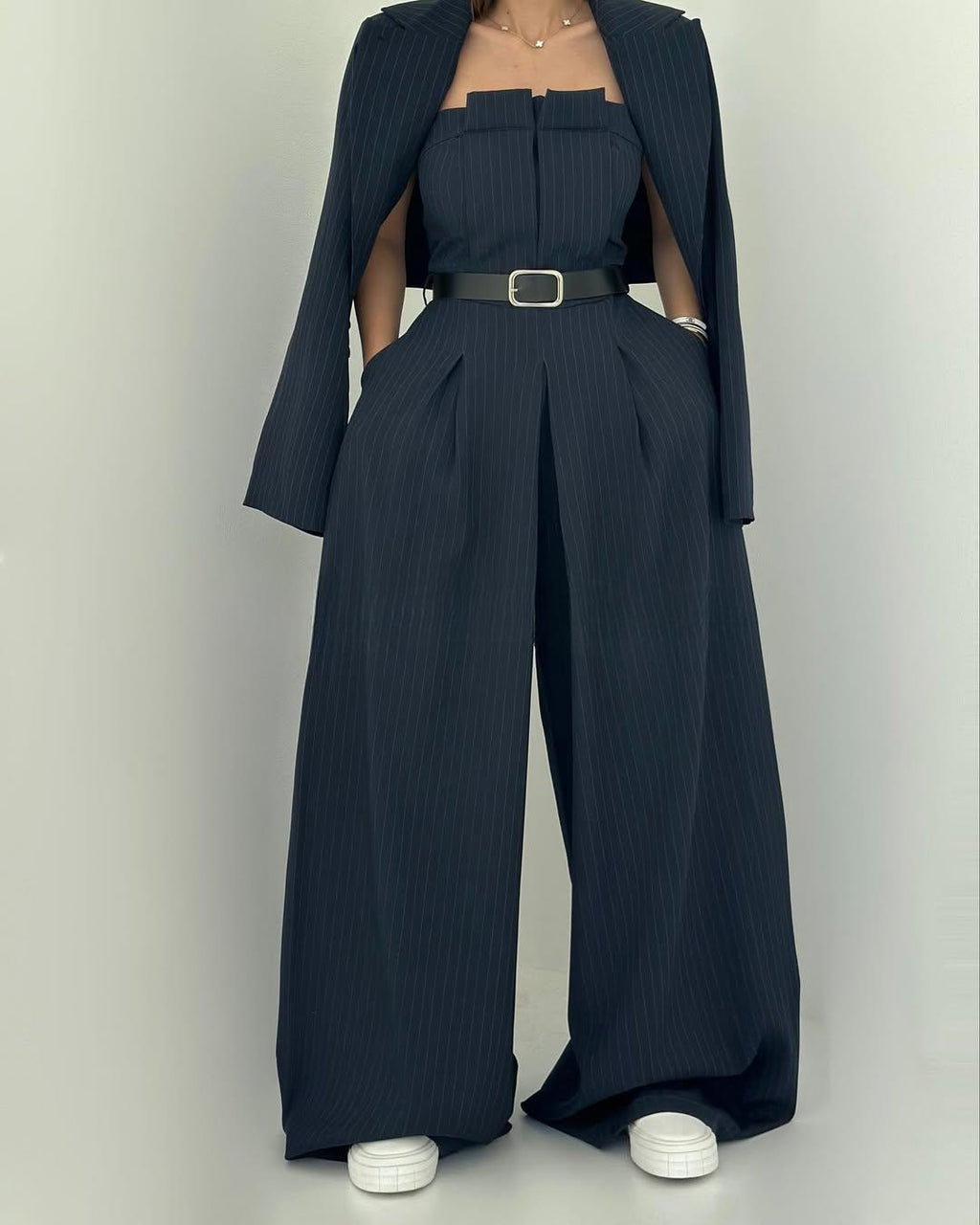 Cyravine - Women's Bustier and Jacket Set - Elegant and Trendy Style