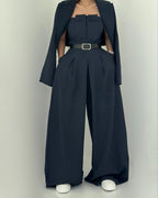 Cyravine - Women's Bustier and Jacket Set - Elegant and Trendy Style