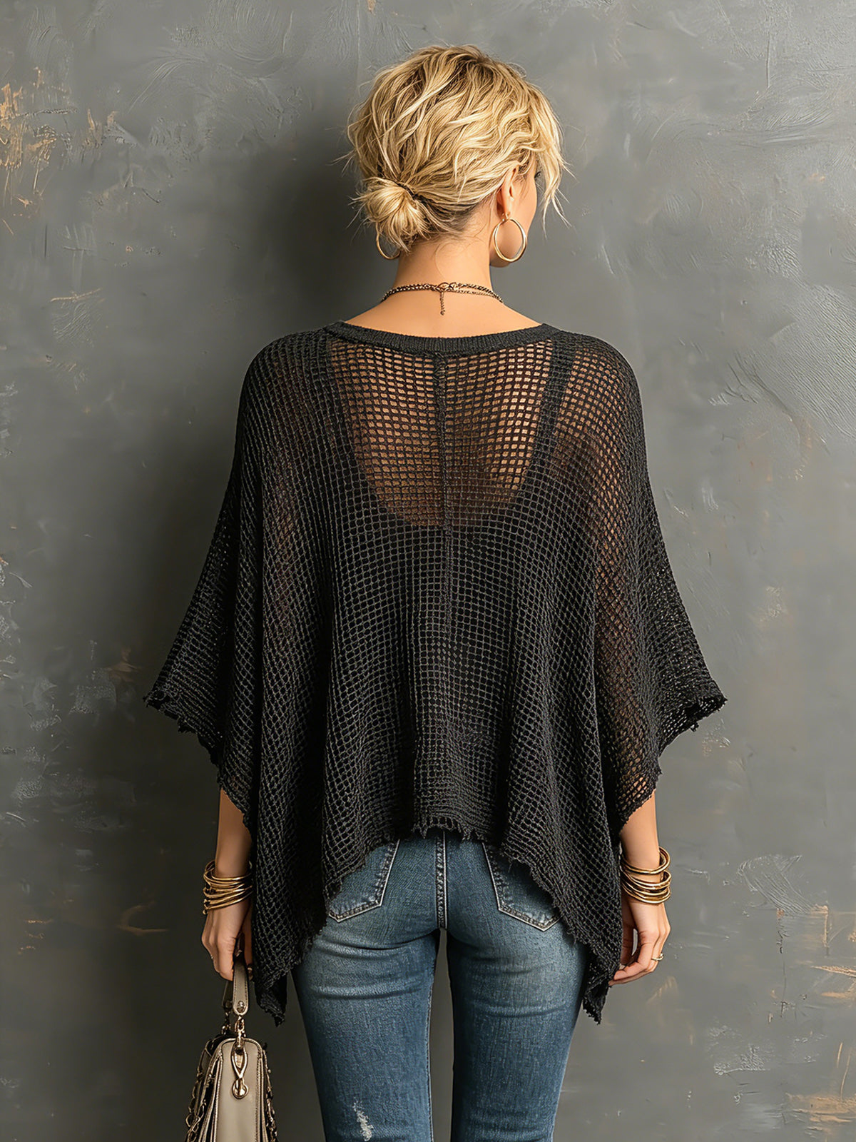 ANNABEL | HENLEY BATWING SWEATER
