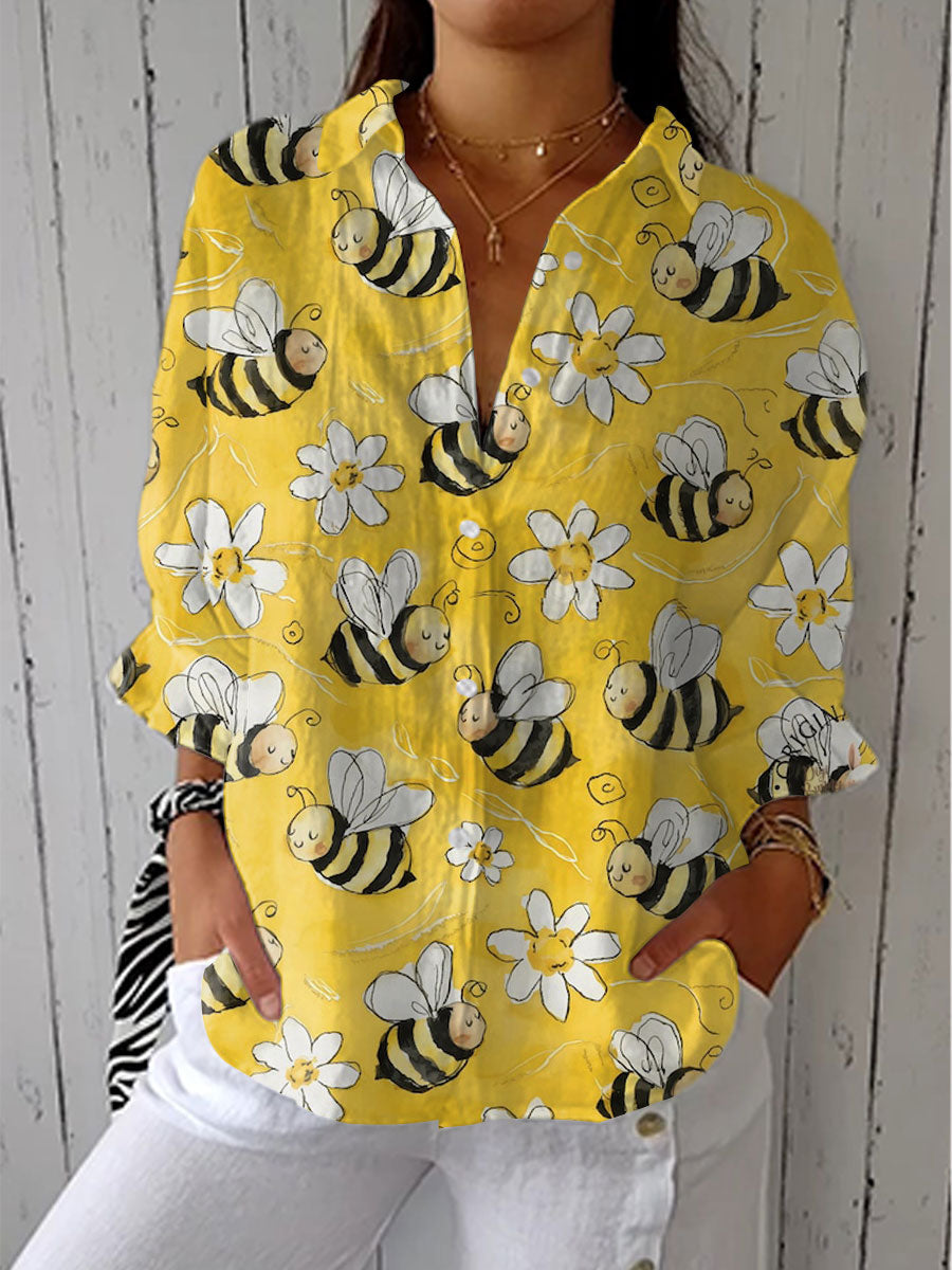 Jude - Bee Blossom Blouse