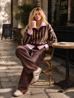 ROMILLY | OLIVE STRIPE SWEATER