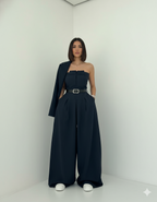 Cyravine - Women's Bustier and Jacket Set - Elegant and Trendy Style