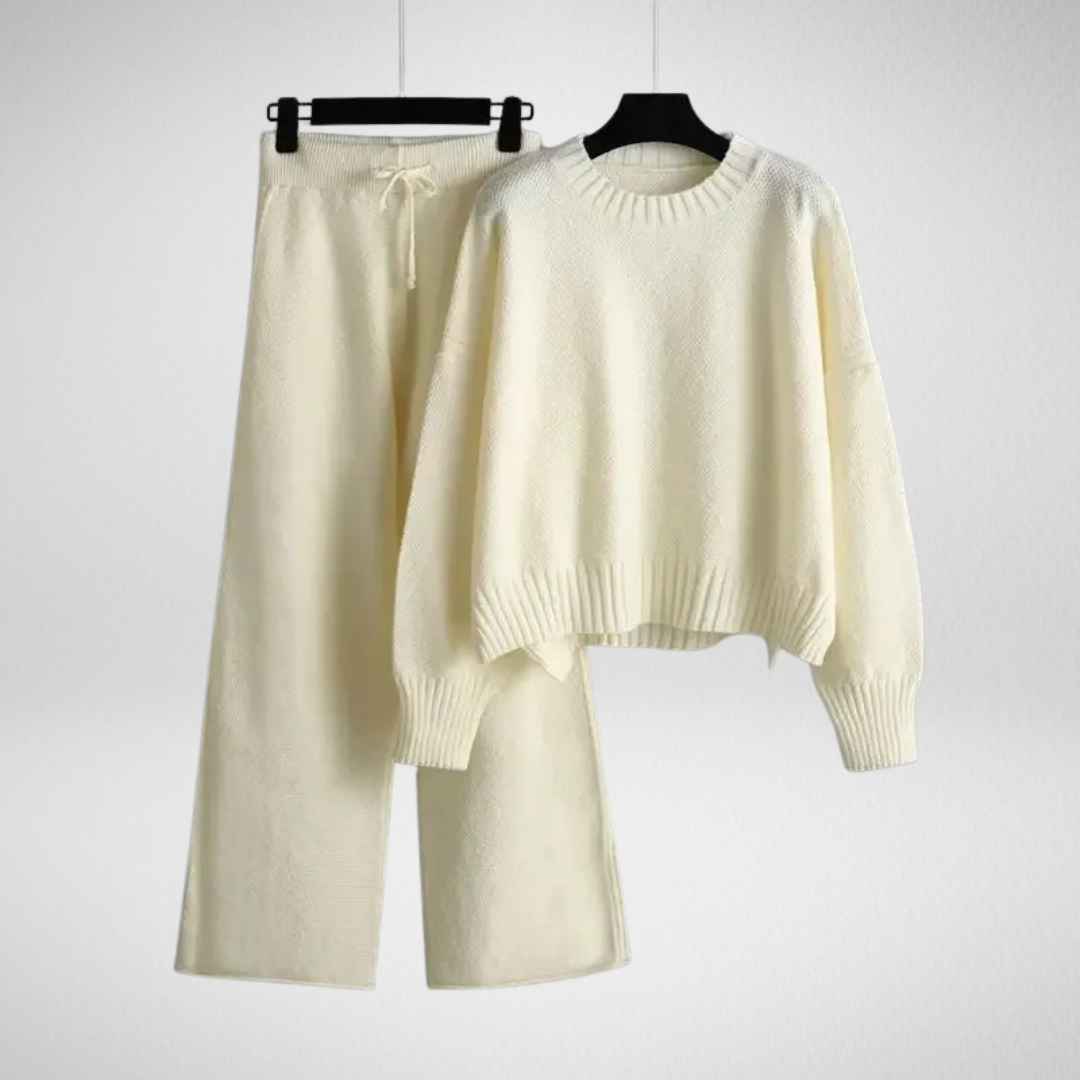 Thavianne - Soft Knit Set Parisian Elegance