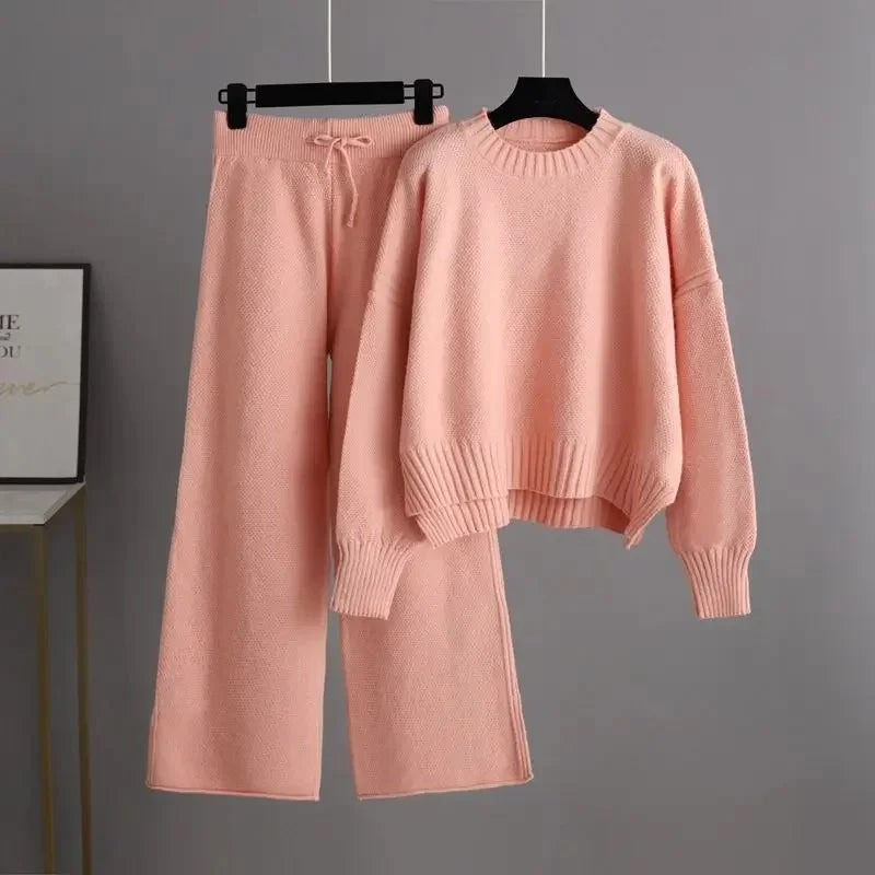 Thavianne - Soft Knit Set Parisian Elegance