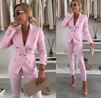Amory - Chic and Elegant Set - Blazer and Pants