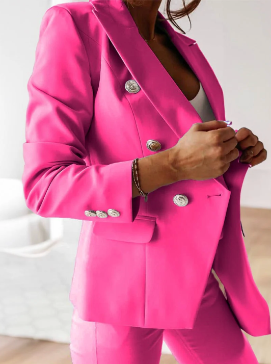 Amory - Chic and Elegant Set - Blazer and Pants