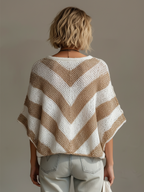 ROSAMUND | STRIPE V-NECK SWEATER